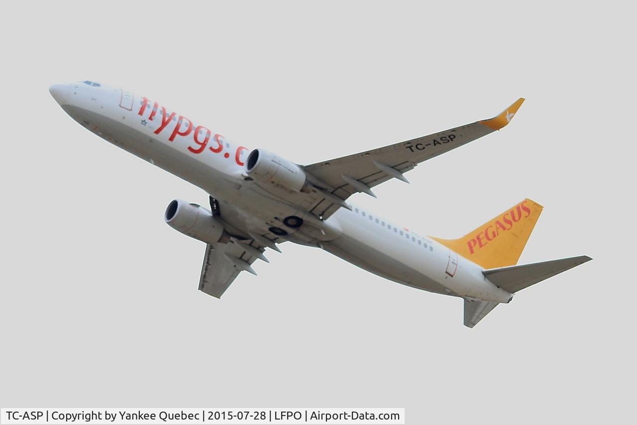 TC-ASP, 2011 Boeing 737-82R C/N 40011, Boeing 737-82R, Take off rwy 24, Paris-Orly airport (LFPO-ORY)