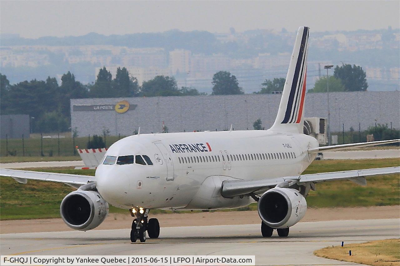 F-GHQJ, 1991 Airbus A320-211 C/N 0214, Airbus A320-211, Taxiing to holding point rwy 08, Paris-Orly airport (LFPO-ORY)