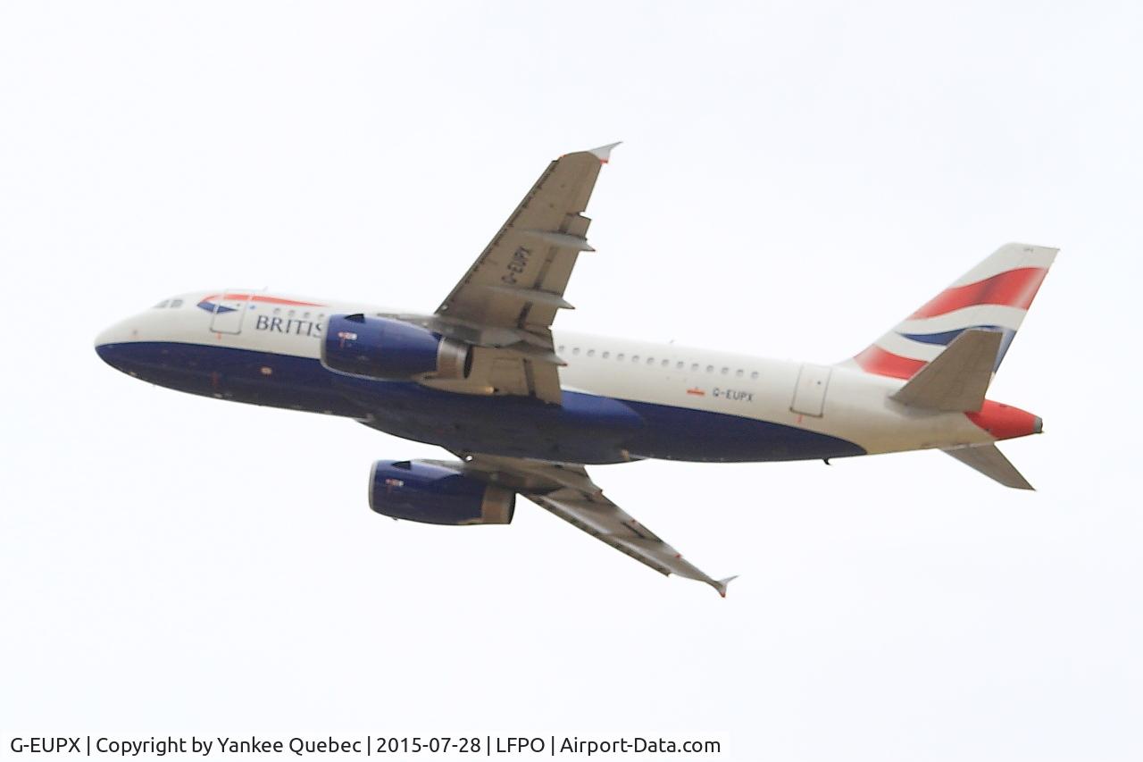 G-EUPX, 2001 Airbus A319-131 C/N 1445, Airbus A319-131, Take off rwy 24, Paris-Orly Airport (LFPO-ORY)