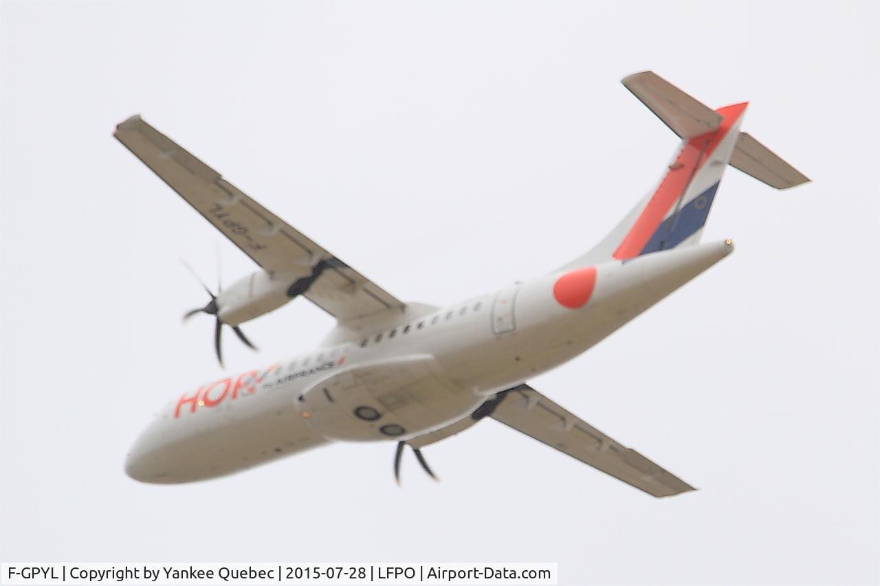 F-GPYL, 1997 ATR 42-500 C/N 542, ATR 42-500, Climbing from rwy 24, Paris-Orly Airport (LFPO-ORY)