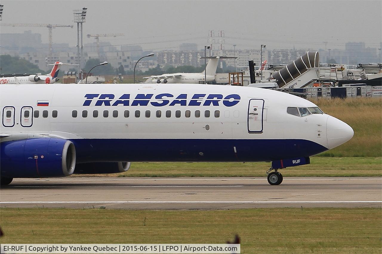 EI-RUF, 2000 Boeing 737-85P C/N 28536, Boeing 737-85P, Take off run rwy 08, Paris-Orly airport (LFPO-ORY)