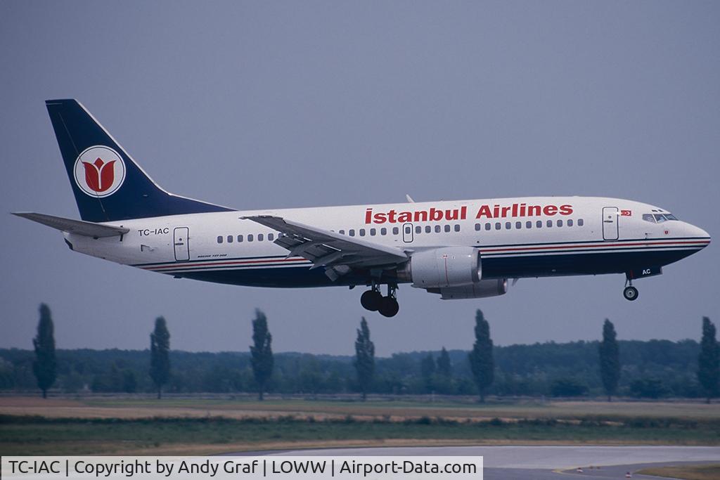 TC-IAC, 1990 Boeing 737-382 C/N 24450, Istanbul Airlines 737-300