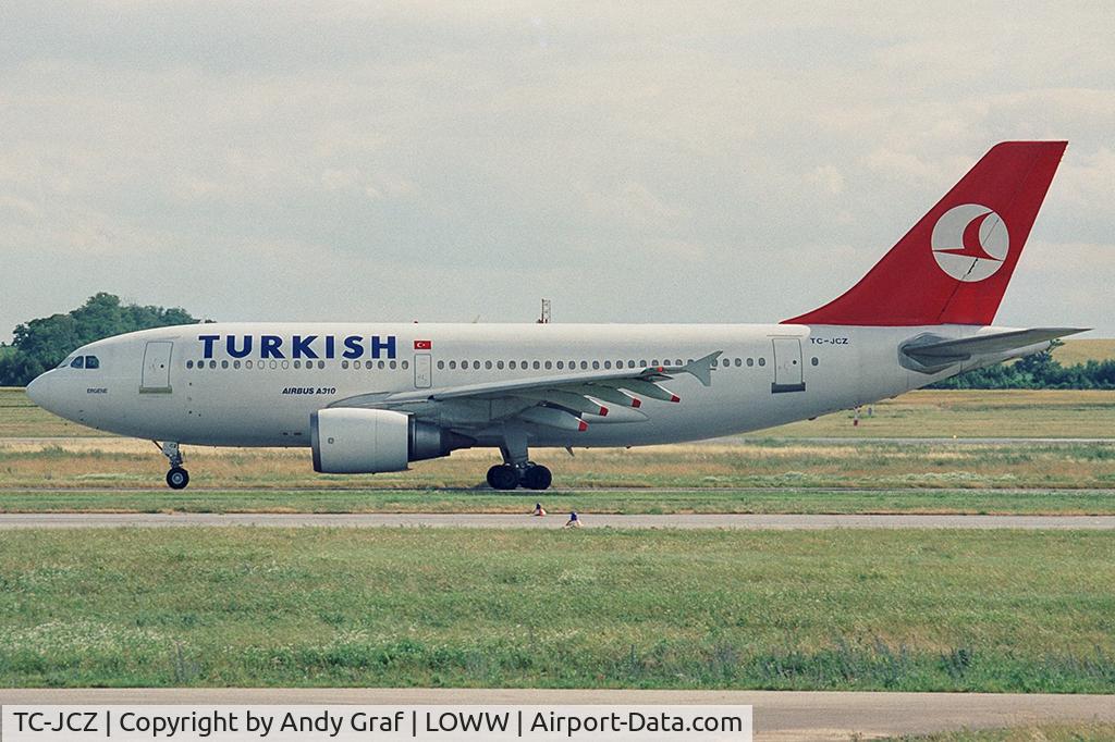 TC-JCZ, 1988 Airbus A310-304 C/N 480, Turkish Airlines A310-300