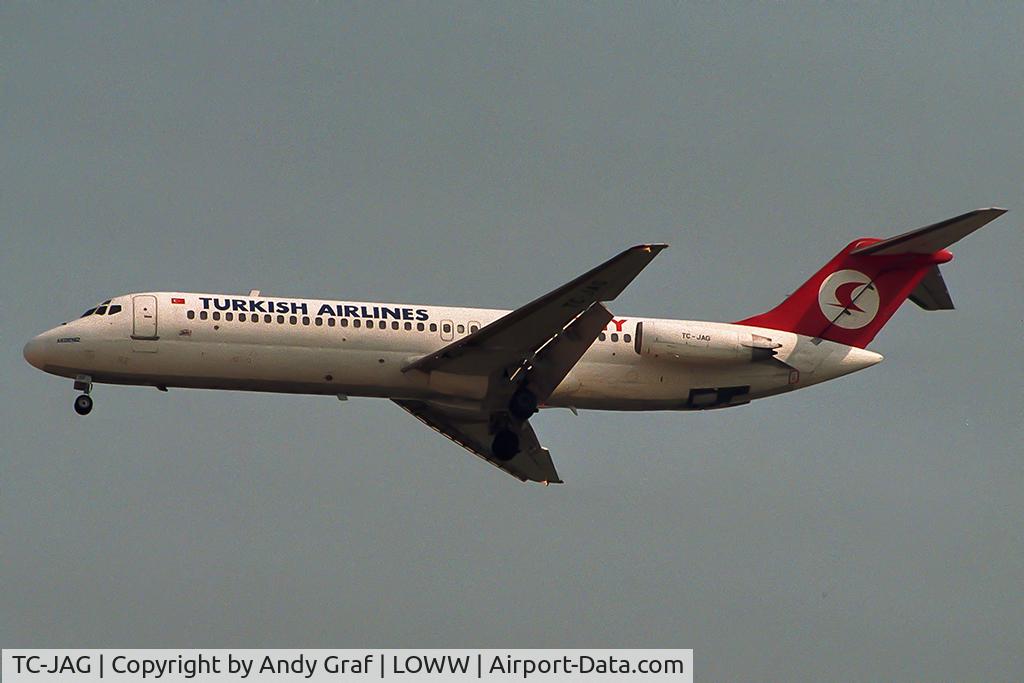 TC-JAG, 1970 Douglas DC-9-32 C/N 47442, Turkish Airlines DC9-32