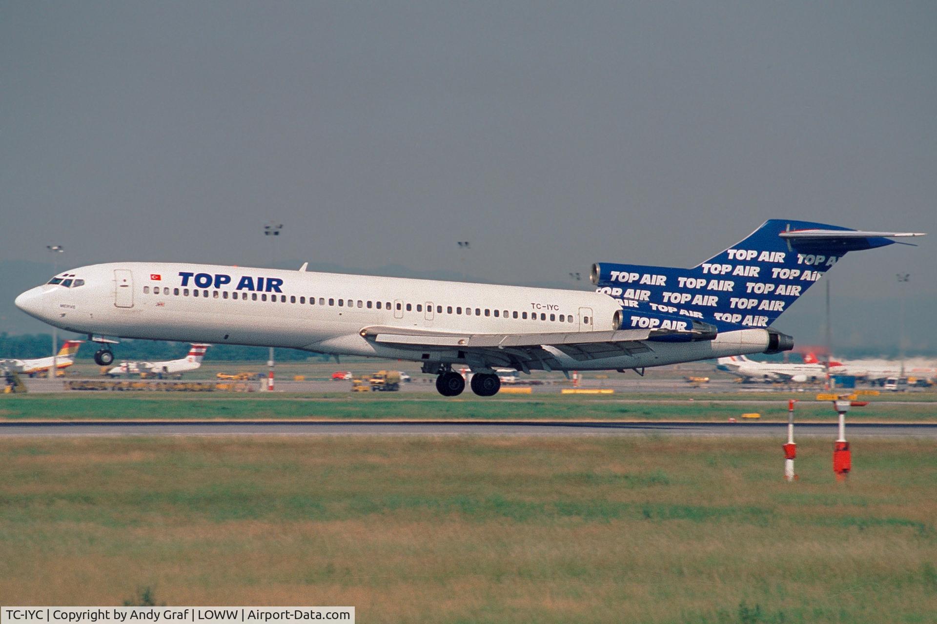 TC-IYC, 1976 Boeing 727-2F2 C/N 21260, Top Air 727-200