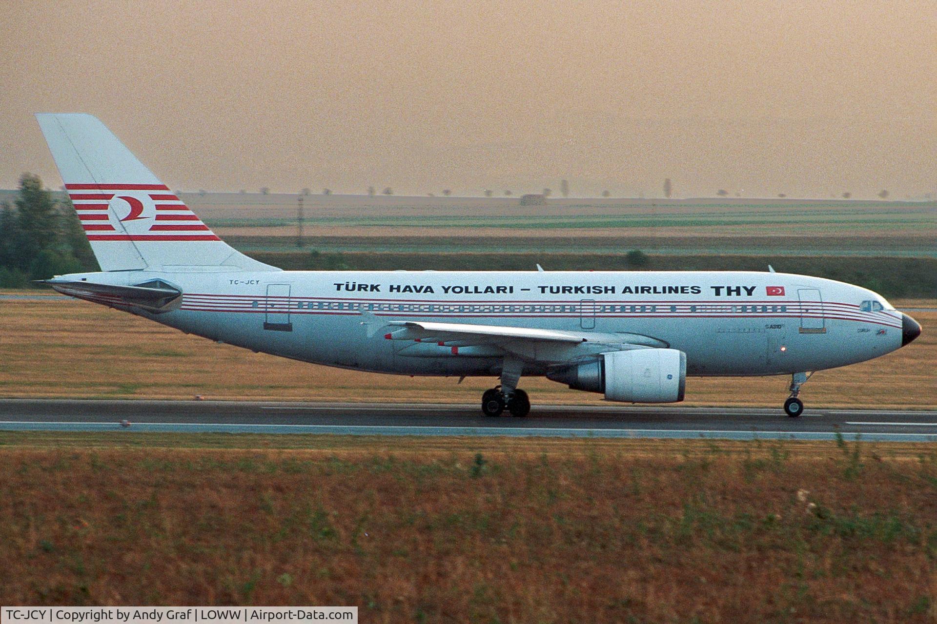 TC-JCY, 1988 Airbus A310-304F C/N 478, Turkish Airlines A310-300