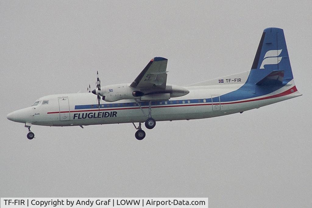 TF-FIR, 1992 Fokker 50 C/N 20243, Flugleidir F50