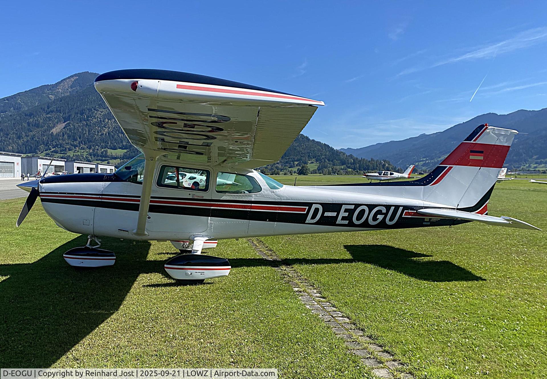 D-EOGU, 1982 Reims F172P C/N 2194, D-EOGU  visiting Zell am See (LOWZ), Austria