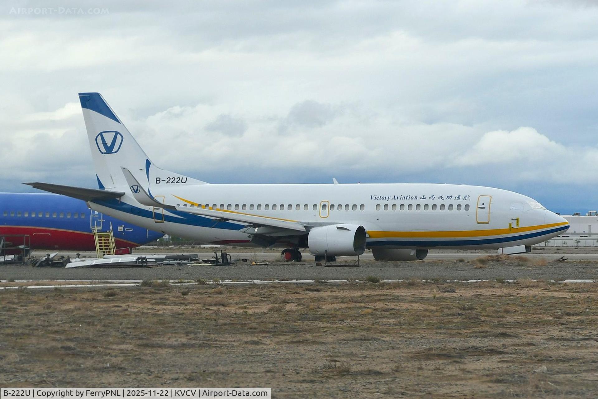 B-222U, 1996 Boeing 737-3H4(WL) C/N 27937, I guess Victory Aviation suffer a defeat before delivery of this B733.