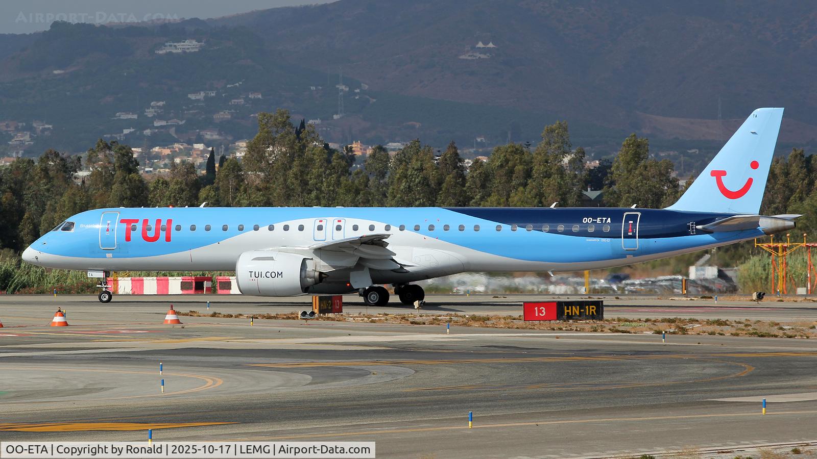 OO-ETA, 2020 Embraer E195-E2 (ERJ-190-400STD) C/N 19020042, at agp
