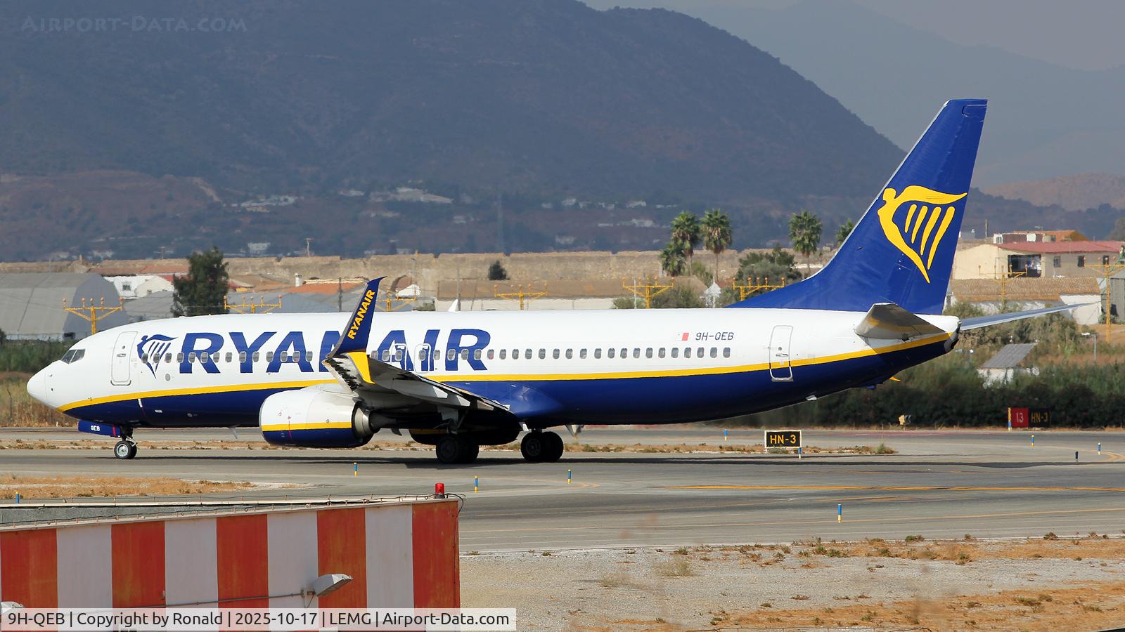 9H-QEB, 2017 Boeing 737-800 C/N 44808, at agp