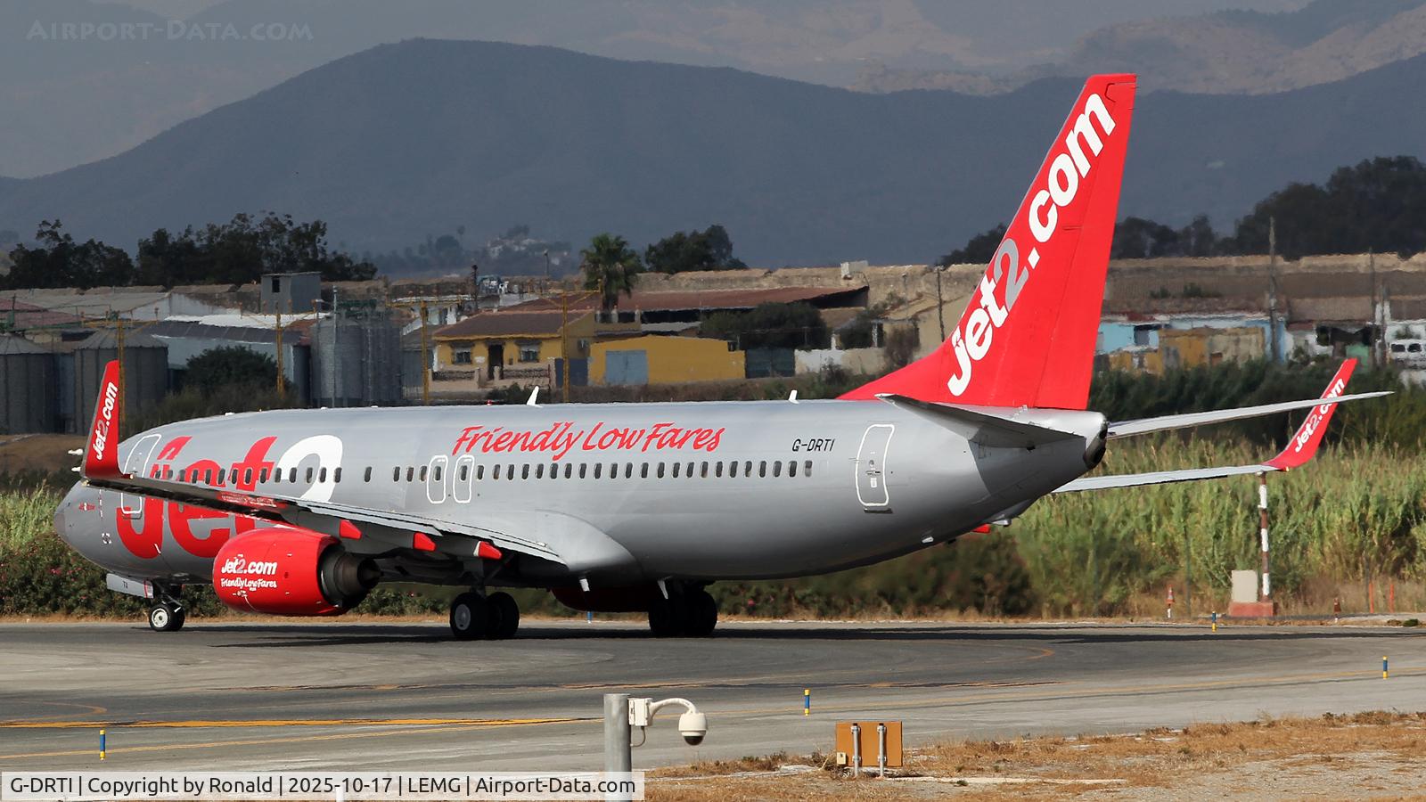 G-DRTI, 2005 Boeing 737-8FH C/N 29639, at agp