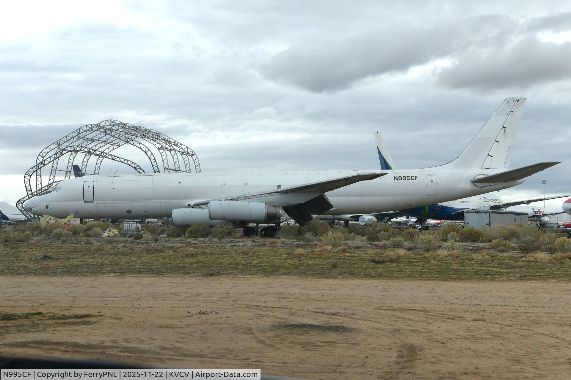 N995CF, 1968 Douglas DC-8-62F C/N 46024, Former Emery DC8-62F stored at VCV since 2001