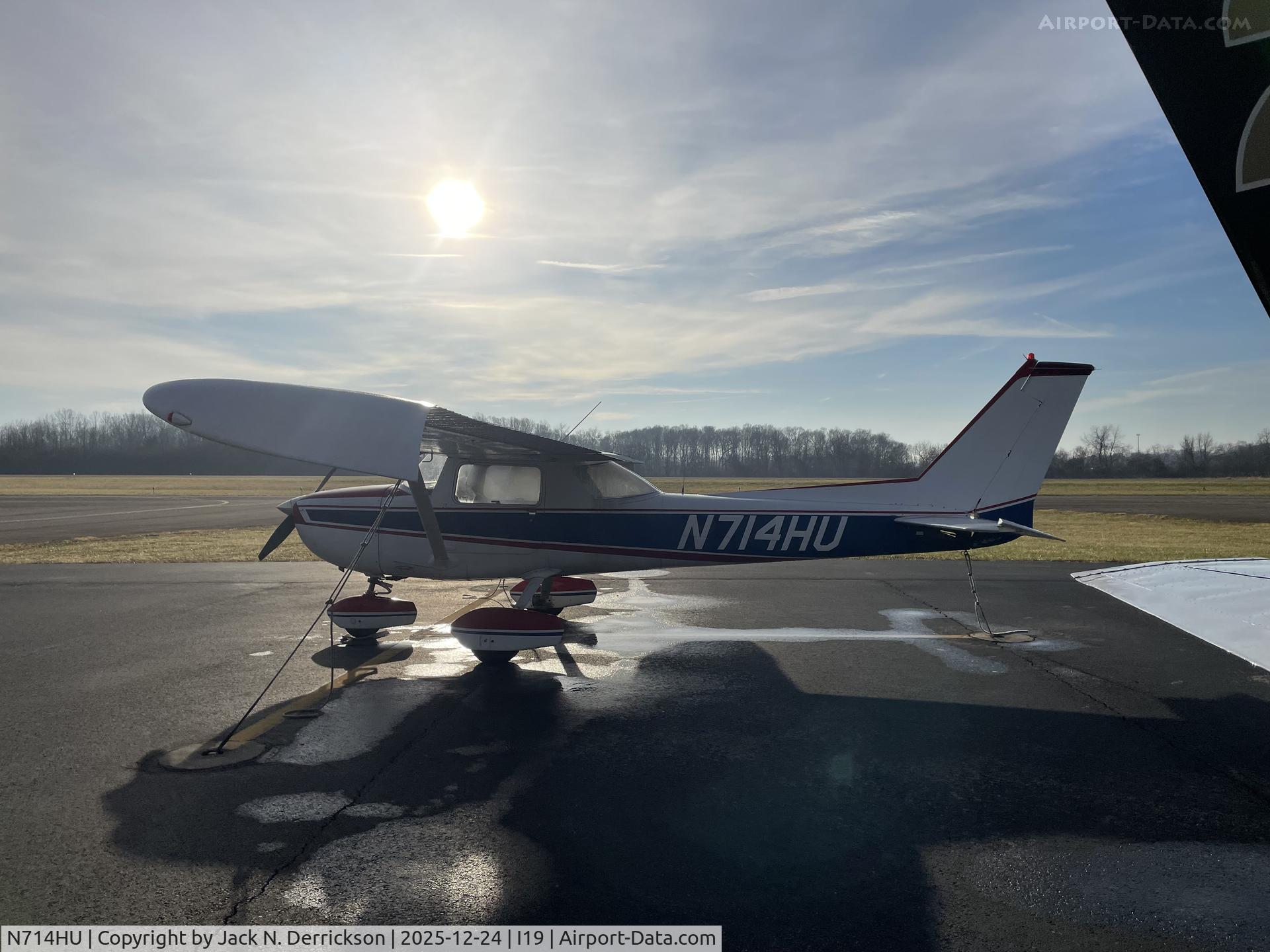 N714HU, 1977 Cessna 150M C/N 15079196, 150