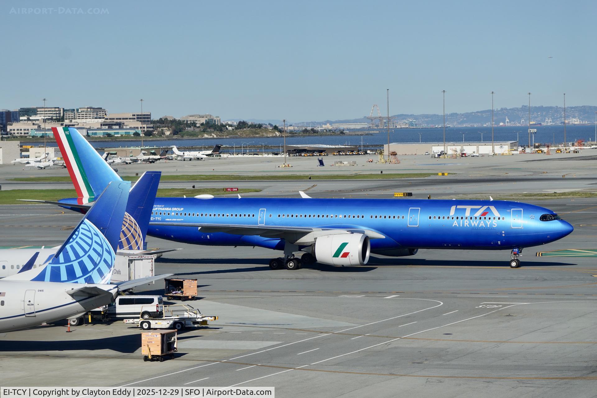 EI-TCY, 2024 Airbus A330-941N 'Stefano Baldini' C/N 20252, SFO 2025