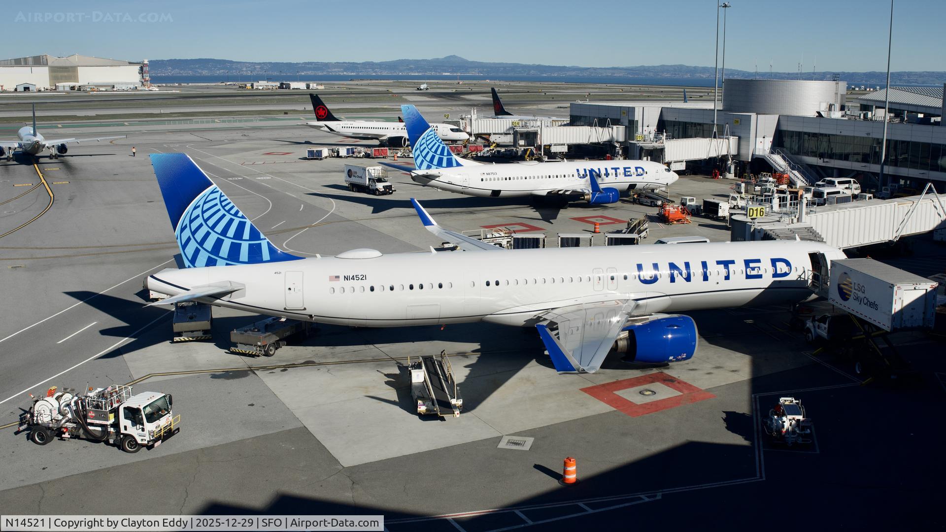 N14521, 2024 Airbus A321- 271NX NEO C/N 12175, SFO 2025