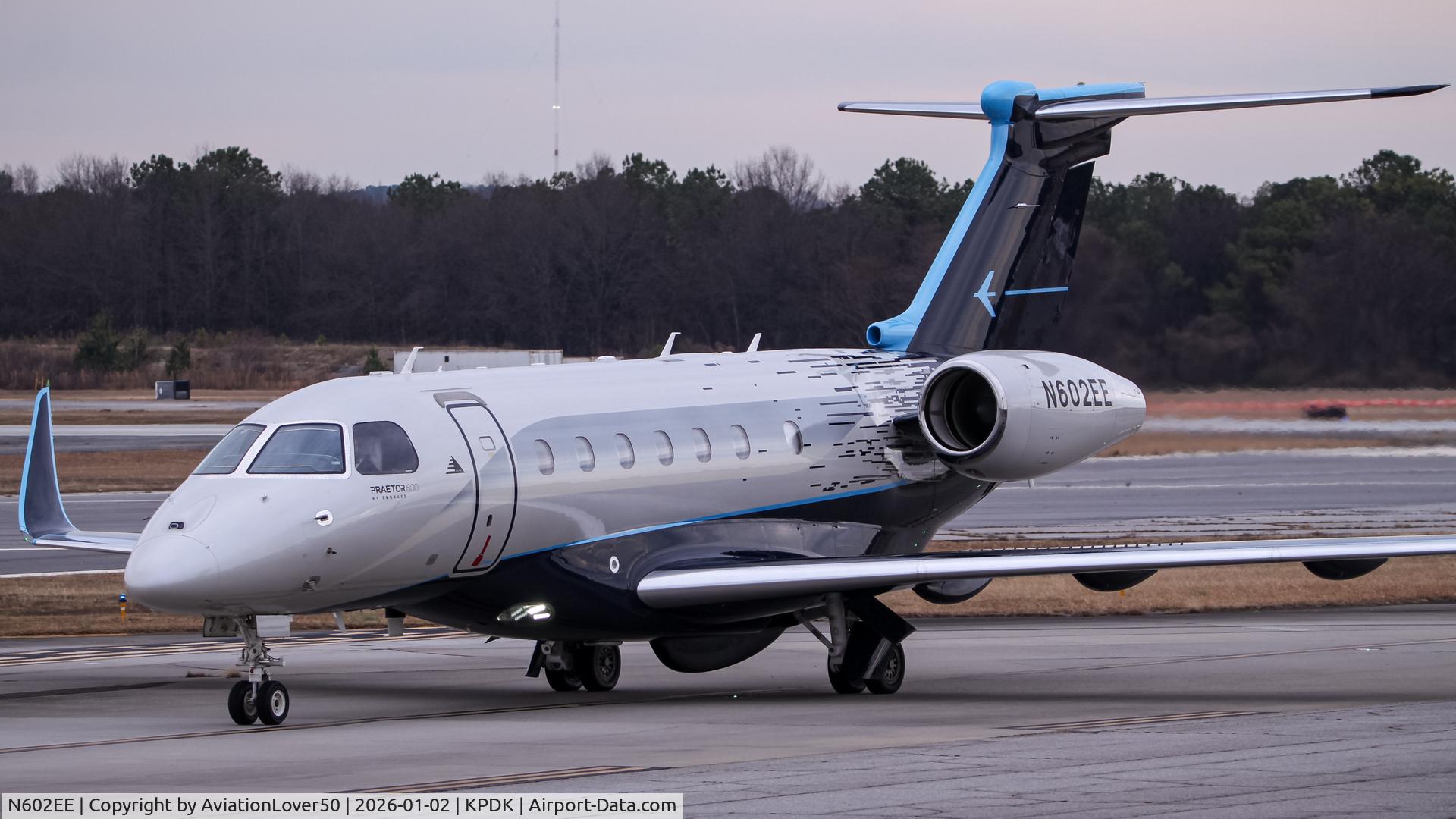 N602EE, 2019 Embraer EMB-550 Praetor 600 C/N 55020002, Aviation Advisor Praetor 600
