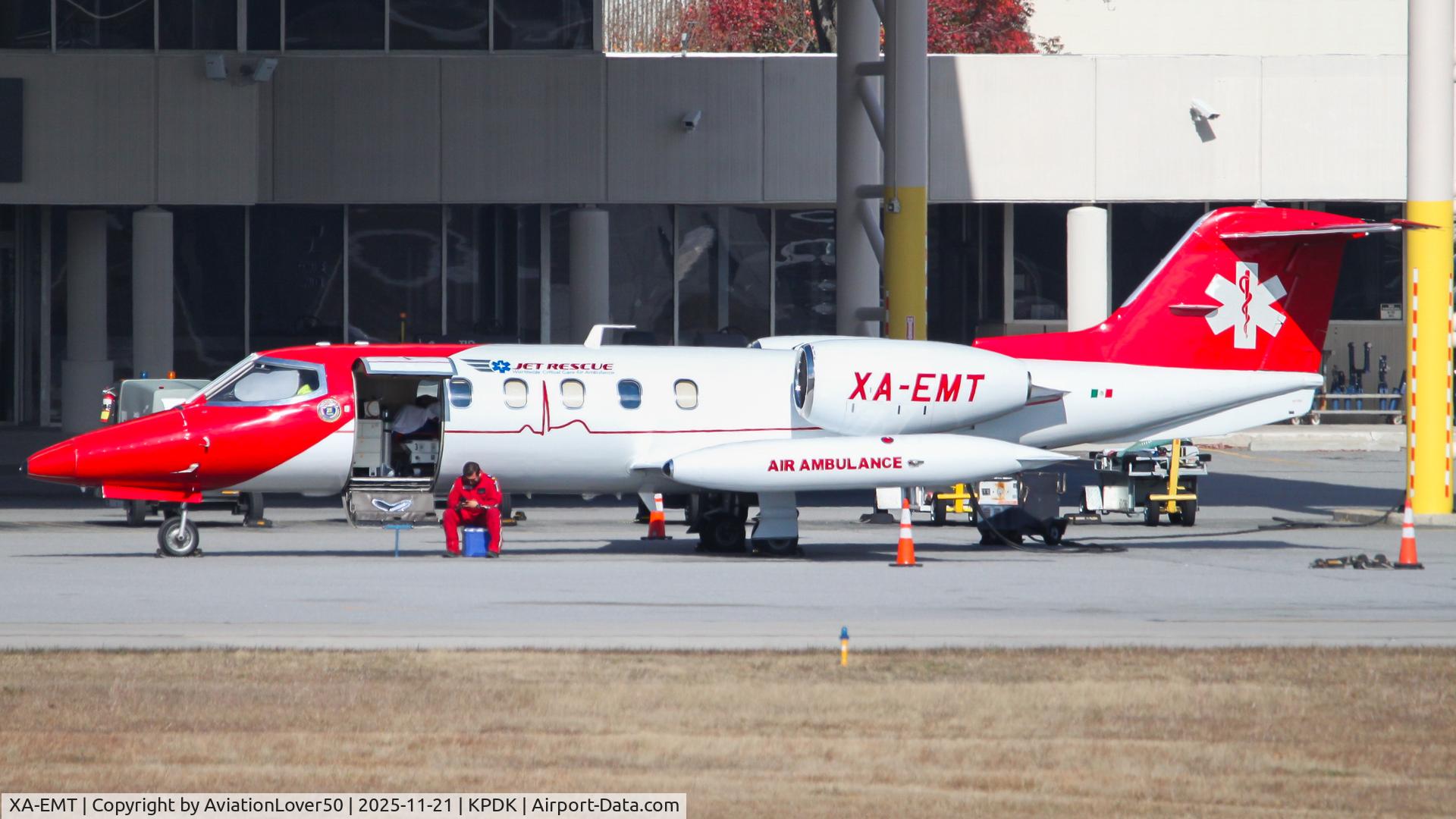 XA-EMT, , Jet Rescue Air Ambulance Lear 35A