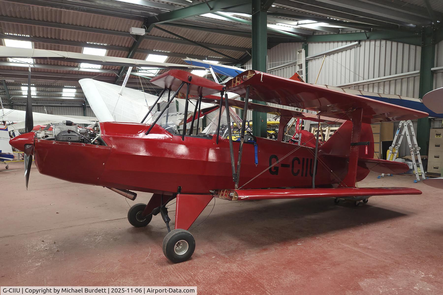 G-CIIU, 2014 Tiger Club Developments Sherwood Ranger ST C/N PFA 237B-14590, Temporary resident