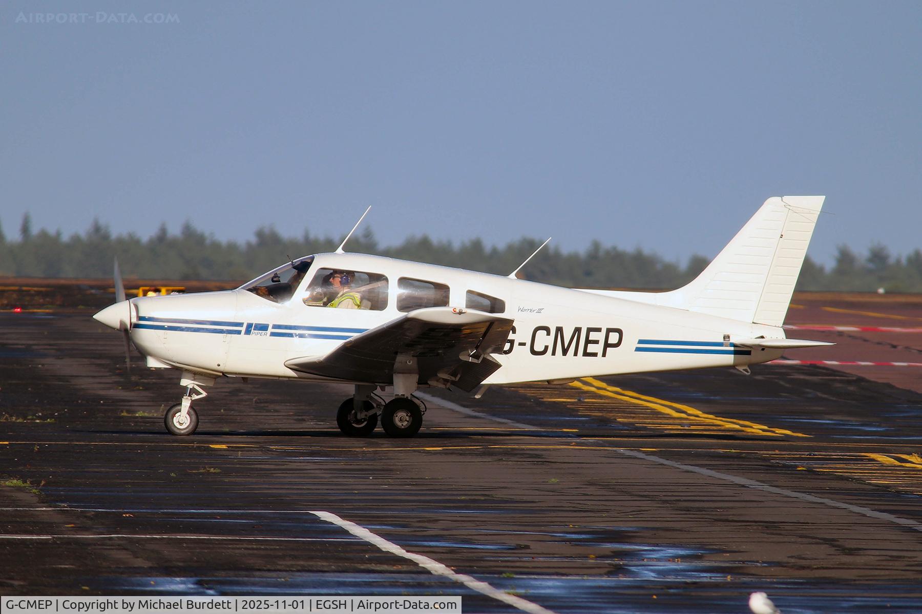 G-CMEP, 1995 Piper PA-28-161 Cherokee Warrior III C/N 2816115, Resident PA-28
