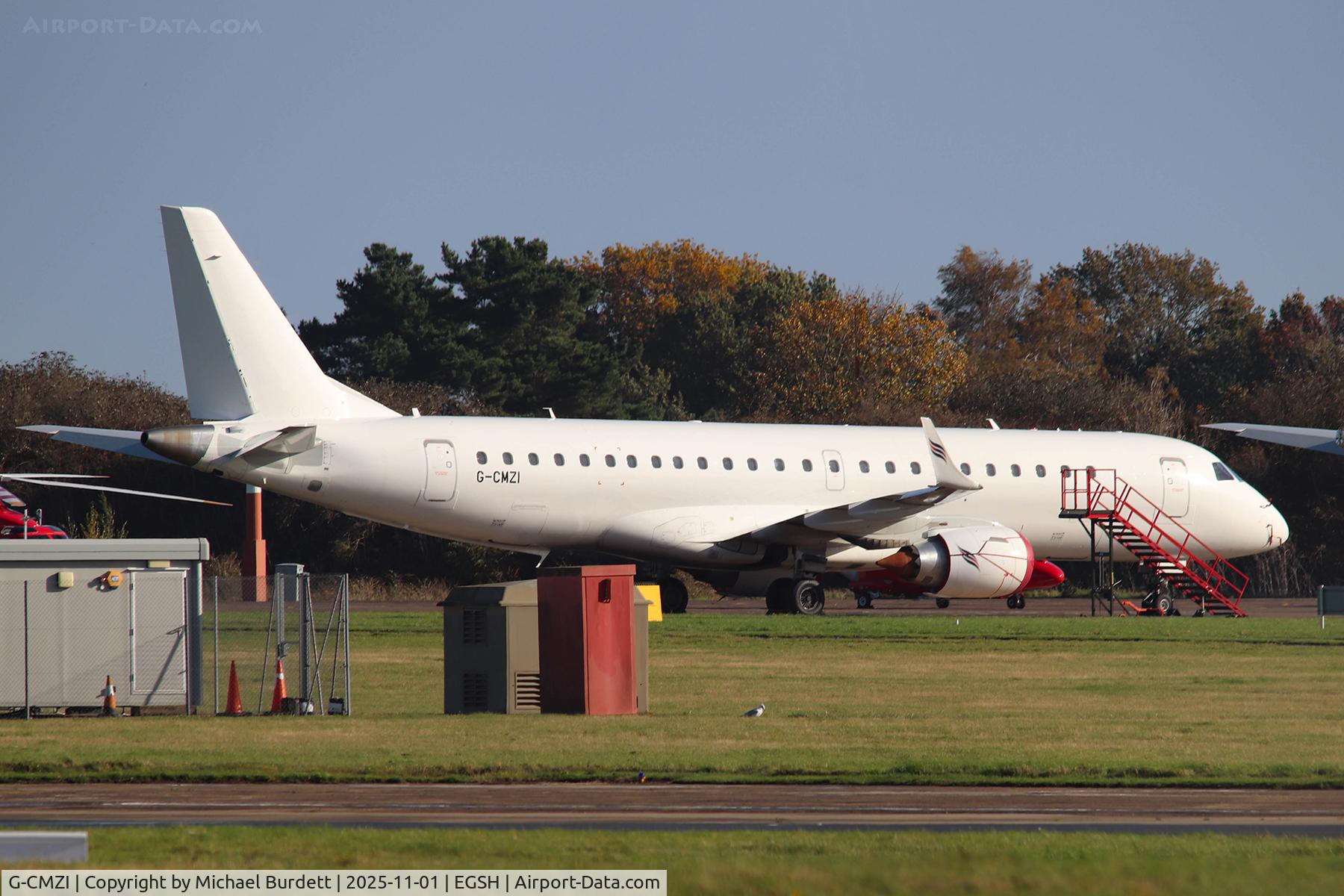 G-CMZI, 2014 Embraer ERJ-190 STD C/N 19000661, Parked after Eastern ceased operations