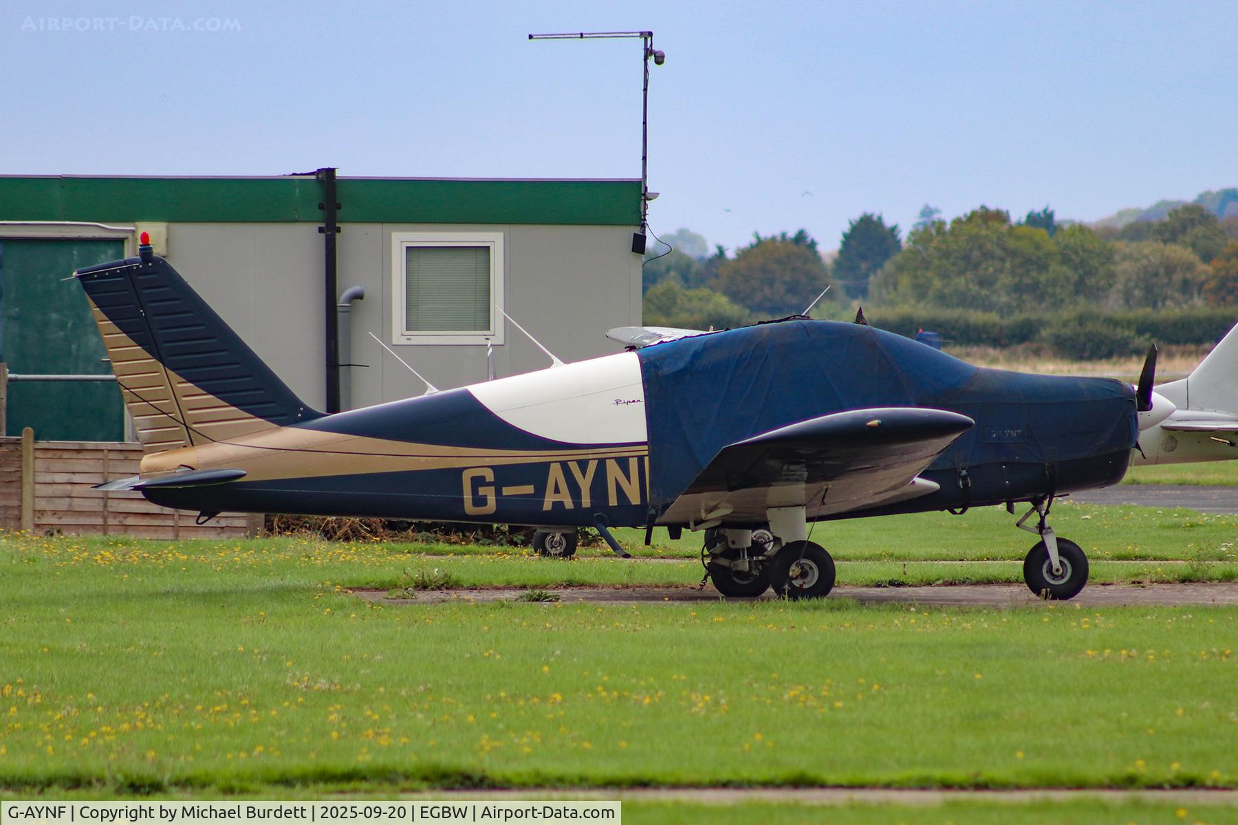 G-AYNF, 1970 Piper PA-28-140 Cherokee C/N 28-26778, Based