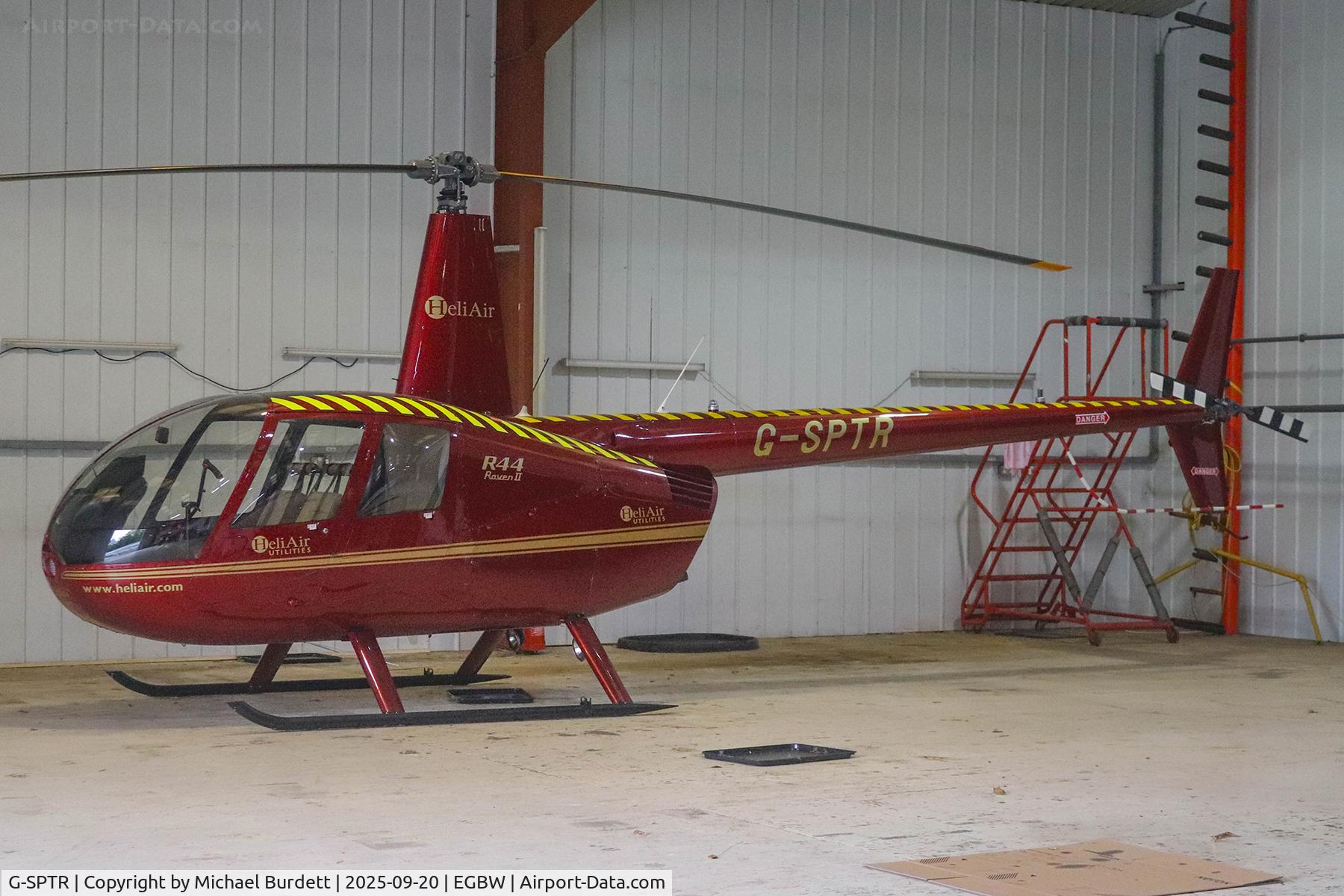 G-SPTR, 2009 Robinson R44 Raven II C/N 12799, Based R44