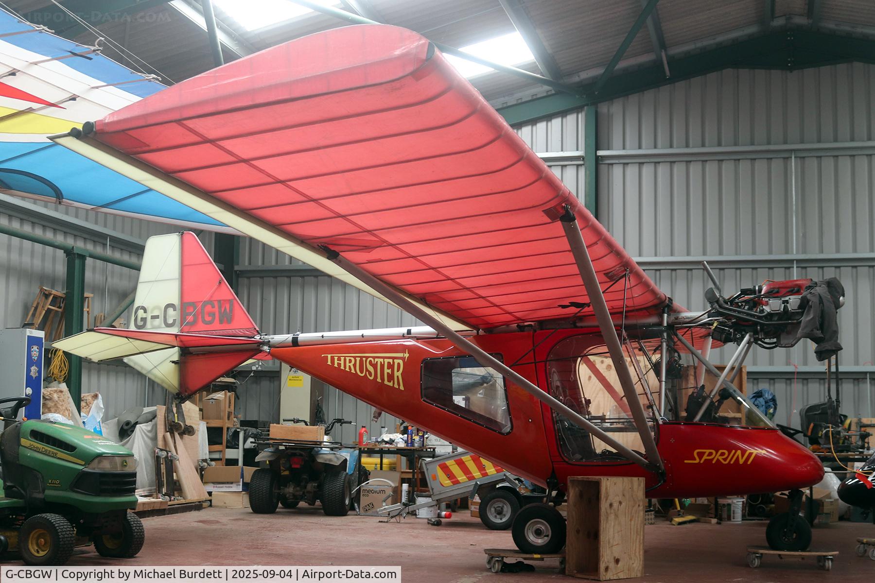 G-CBGW, 2002 Thruster T600N 450 C/N 0121-T600N-058, Northrepps resident