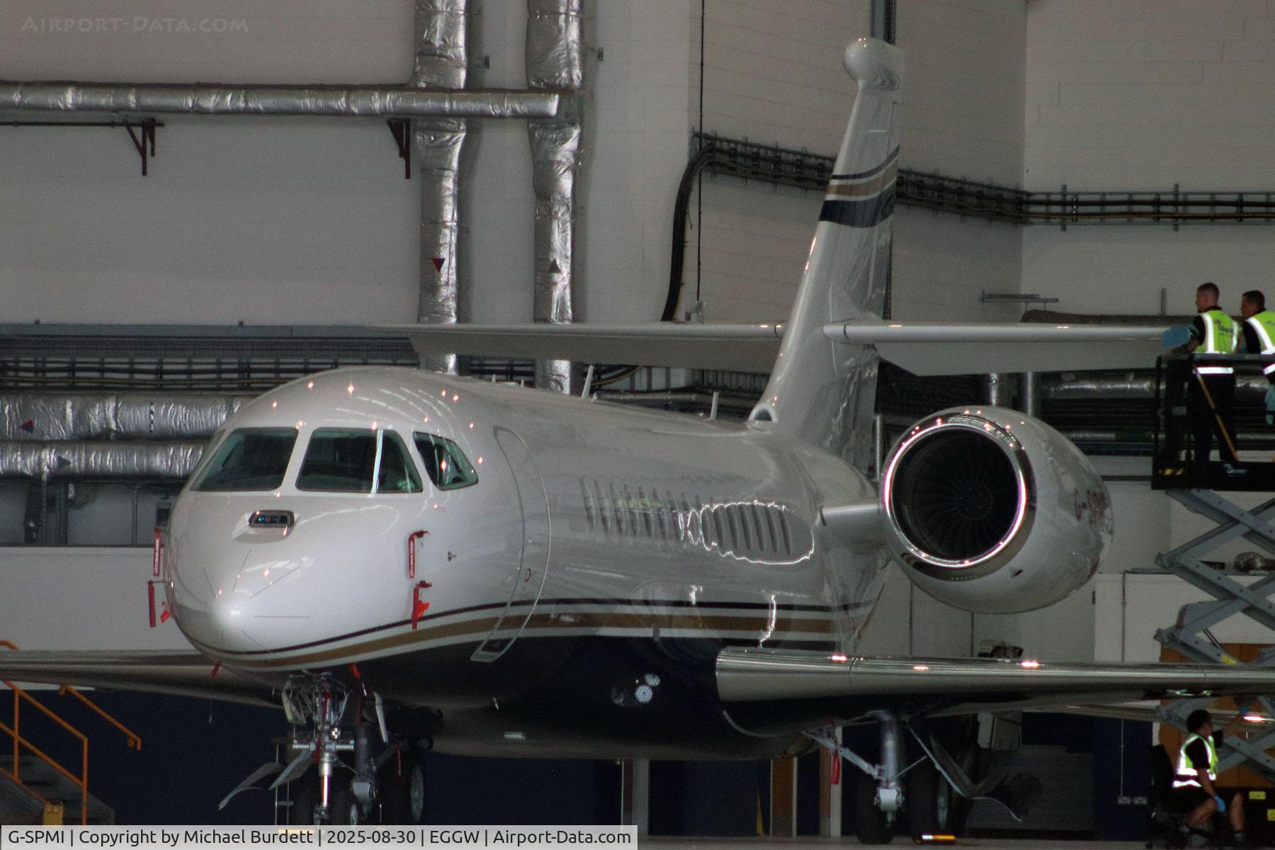 G-SPMI, 2025 Dassault Falcon 6X C/N 019, Based FA6X