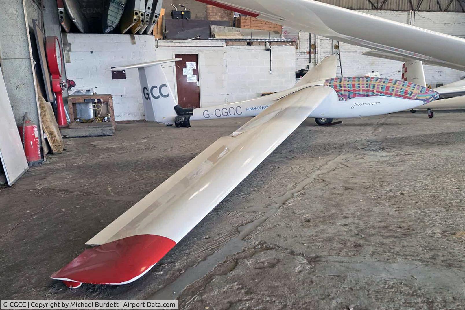 G-CGCC, 1990 PZL-Bielsko SZD-51-1 Junior C/N B-1928, Husbands Bosworth