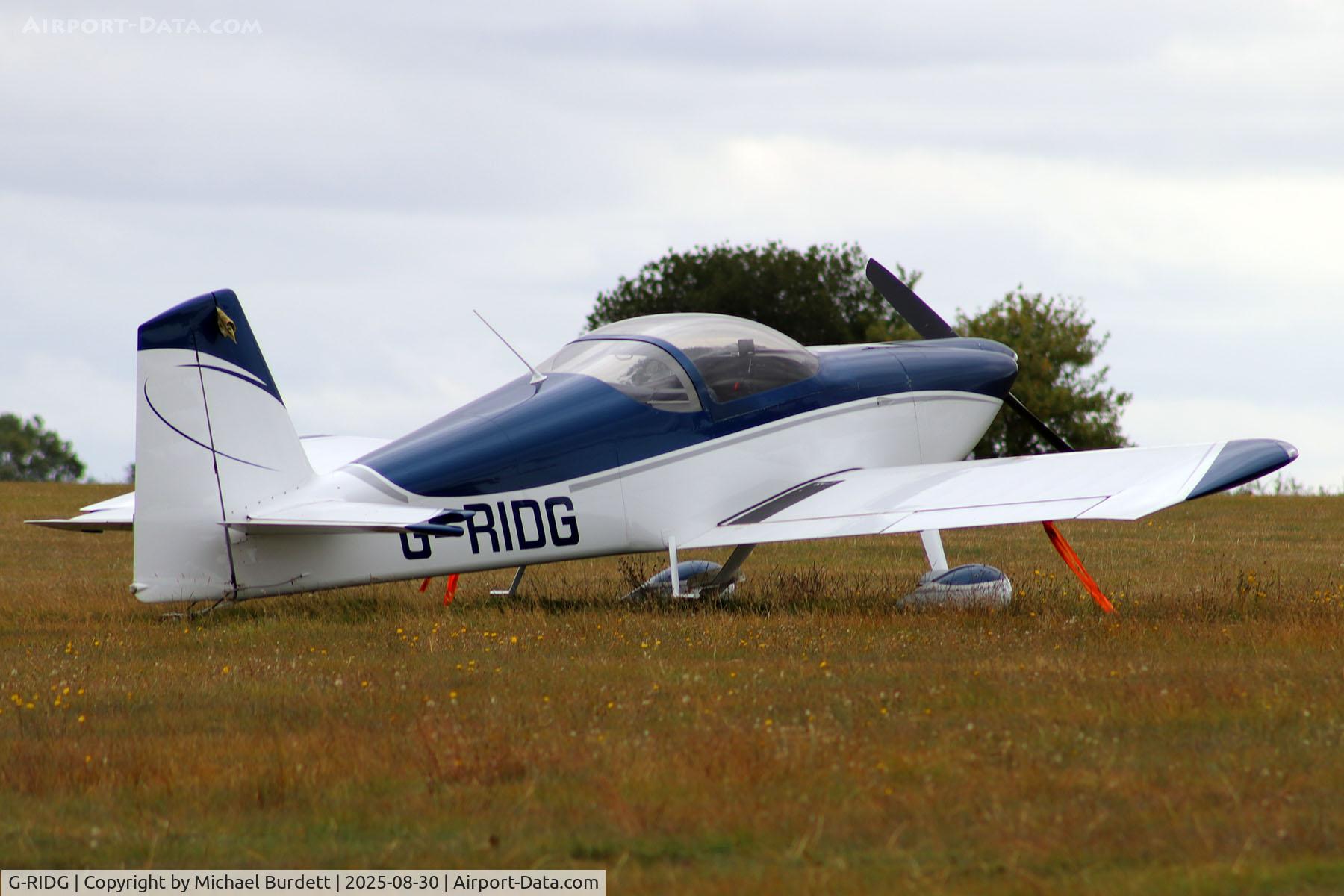 G-RIDG, 2006 Vans RV-7 C/N PFA 323-14449, Husbands Bosworth