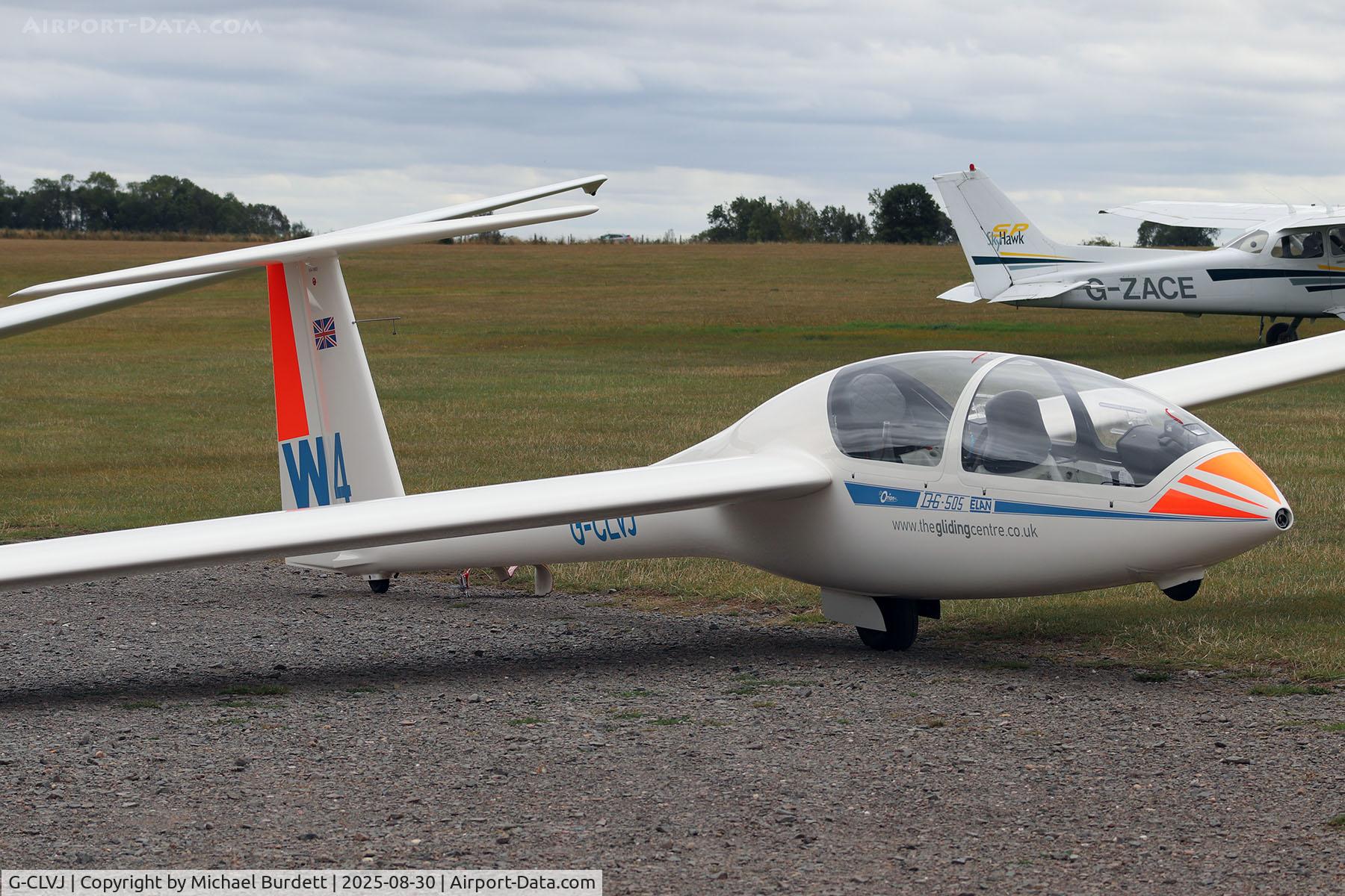 G-CLVJ, 1998 Glaser-Dirks DG-500 Elan Orion C/N 5E177X29, Husbands Bosworth