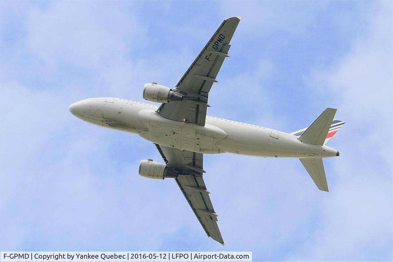 F-GPMD, 1993 Airbus A319-113 C/N 618, Airbus A319-113, Climbing from rwy 24, Paris-Orly airport (LFPO-ORY)