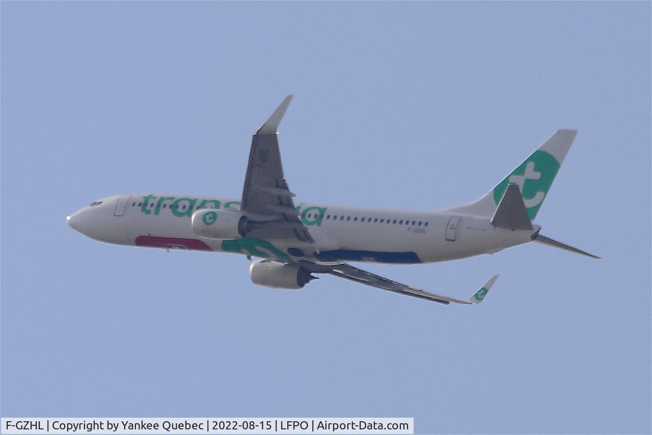 F-GZHL, 2014 Boeing 737-8K2 C/N 37791, Boeing 737-8K2, Climbing from rwy 24, Paris-Orly Airport (LFPO-ORY)