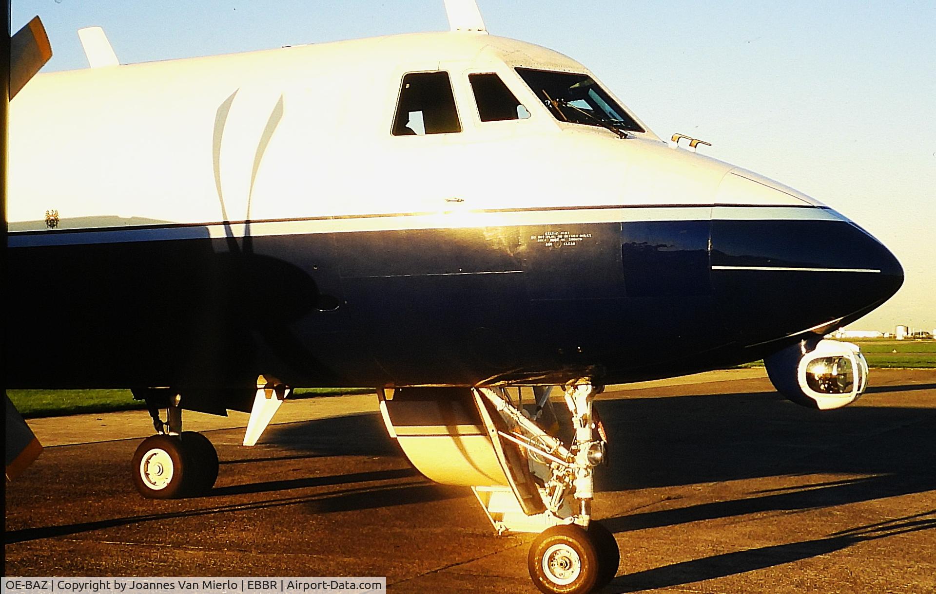 OE-BAZ, 1959 Grumman G159 Gulfstream I C/N 023, ex-slide