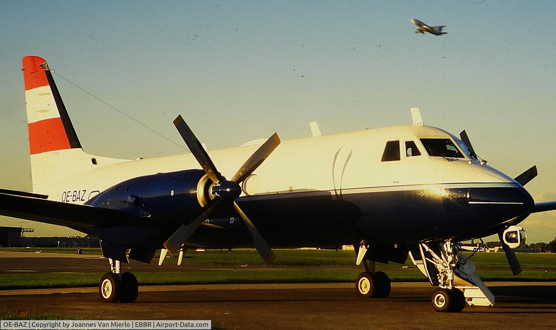 OE-BAZ, 1959 Grumman G159 Gulfstream I C/N 023, ex-slide