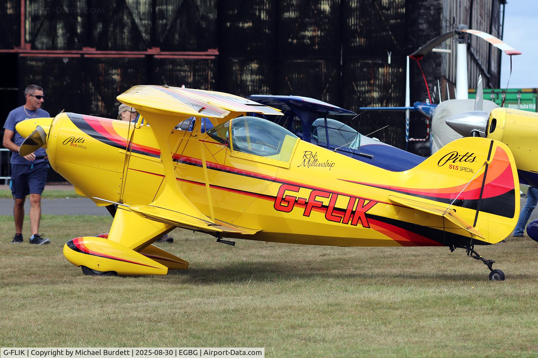 G-FLIK, 1984 Pitts S-1S Special C/N PFA 009-10513, LAA