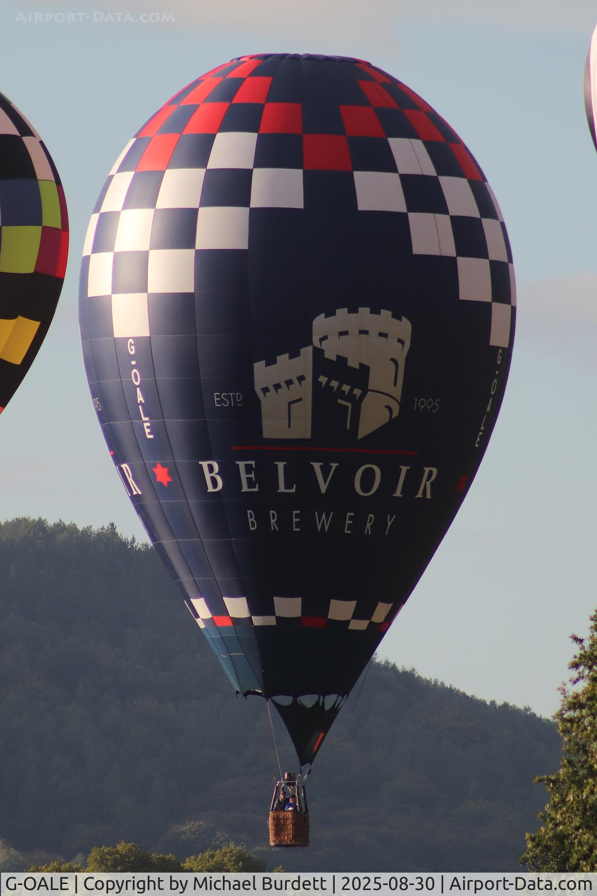 G-BTXK, 1991 Thunder And Colt Ltd THUNDER AX7-65 C/N 1910, Chatsworth House