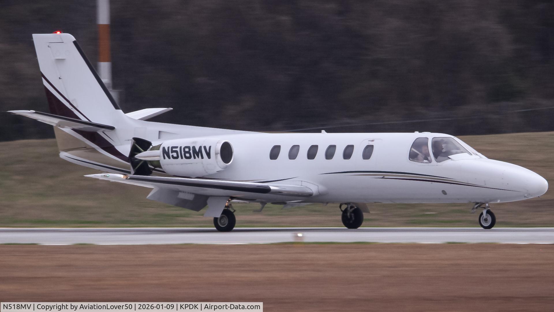 N518MV, 1981 Cessna 551 C/N 551-0046, Citation II SP