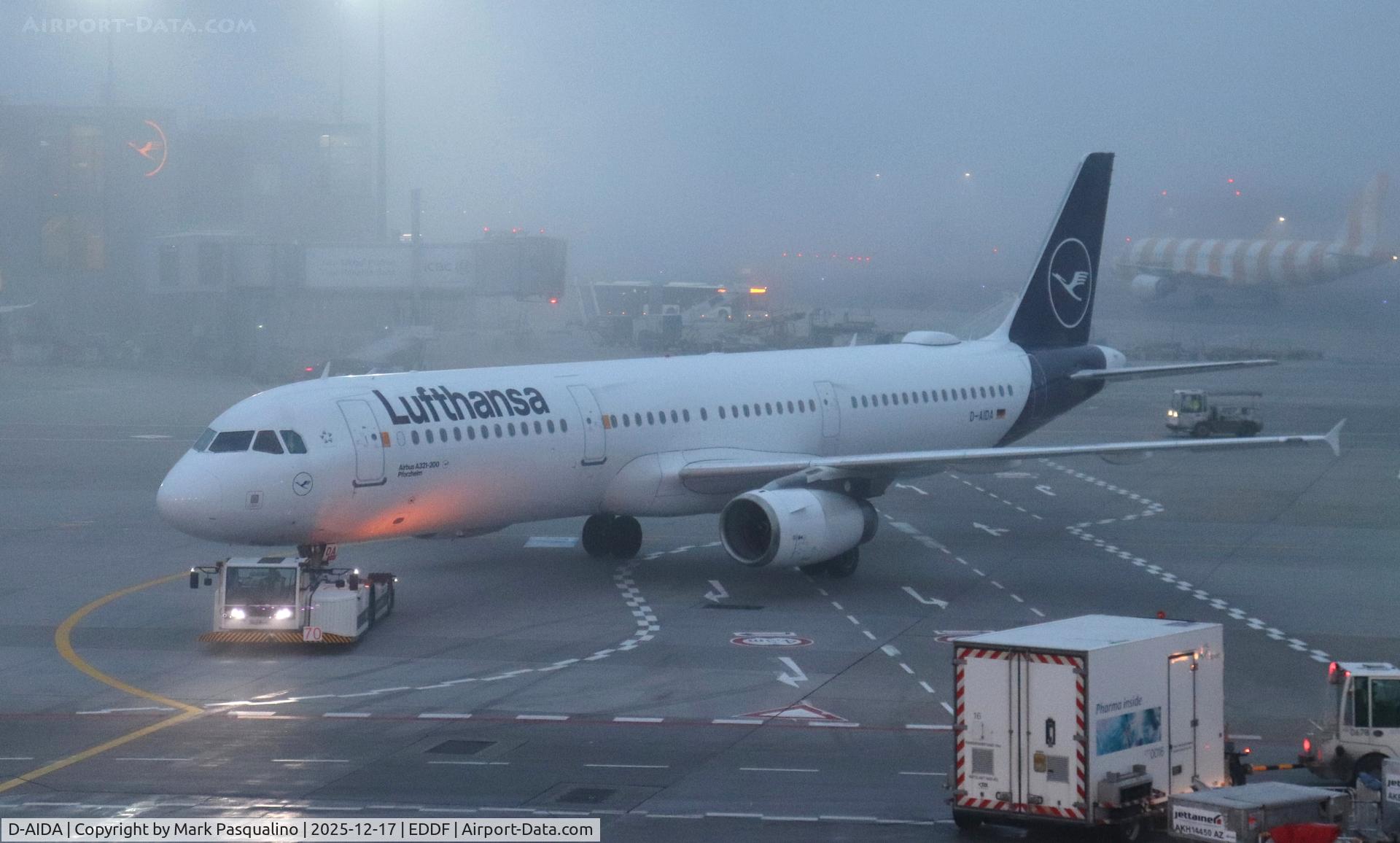 D-AIDA, 2010 Airbus A321-231 C/N 4360, Airbus A321-231