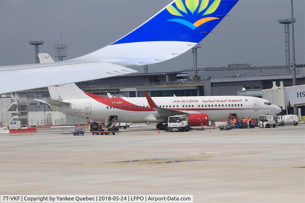 7T-VKF, 2010 Boeing 737-8D6 C/N 40860, Boeing 737-8D, Boarding ramp, Paris-Orly airport (LFPO-ORY)