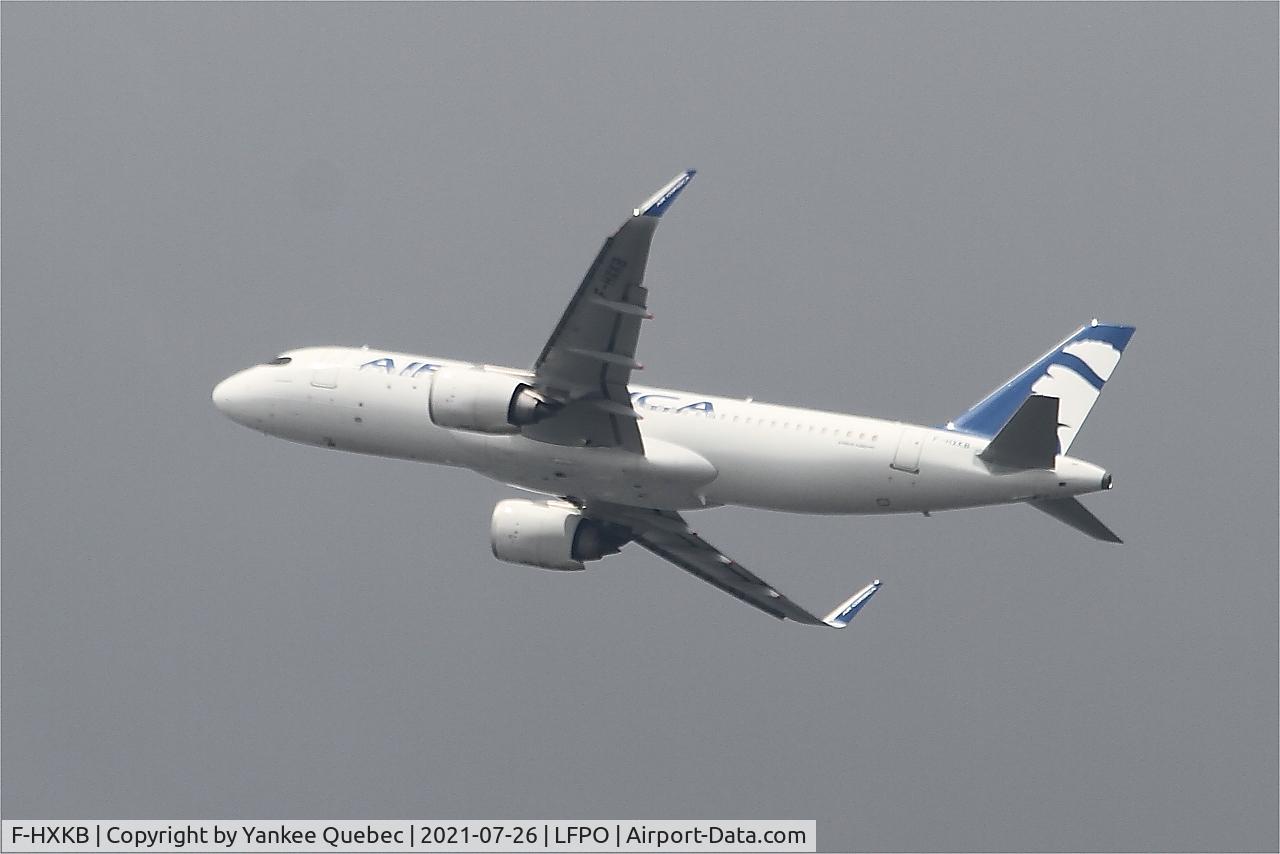F-HXKB, 2019 Airbus A320-252N C/N 9348, Airbus A320-252N, Climbing from rwy 24, Paris-Orly Airport (LFPO-ORY)