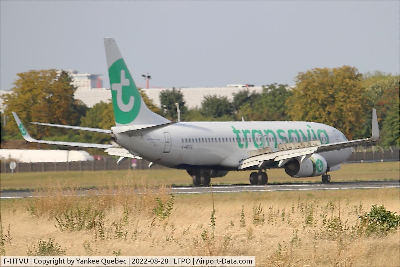 F-HTVU, 2012 Boeing 737-86J C/N 37770, Boeing 737-86J, Landing rwy 06, Paris Orly airport (LFPO - ORY)