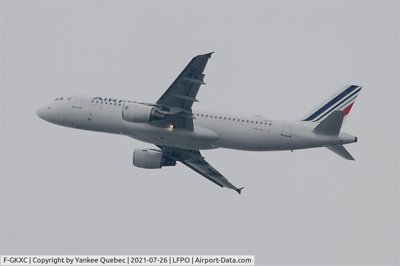 F-GKXC, 2001 Airbus A320-214 C/N 1502, Airbus A320-214, Climbing from rwy 24, Paris-Orly Airport (LFPO-ORY)
