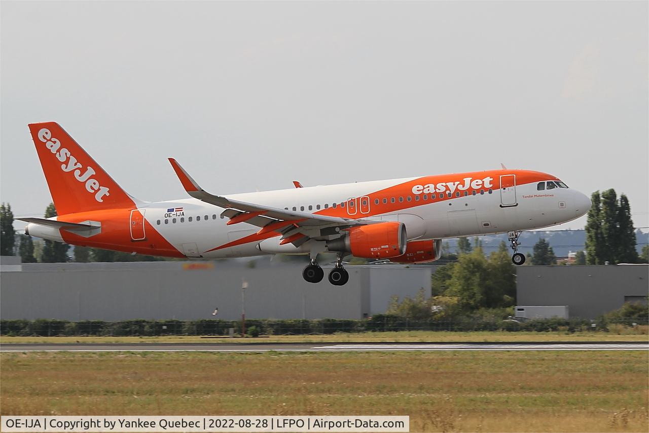 OE-IJA, 2017 Airbus A320-214 C/N 7660, Airbus A320-214, Landing rwy 24, Paris Orly airport (LFPO-ORY)