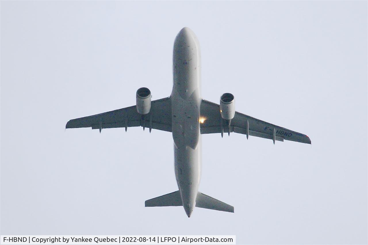 F-HBND, 2011 Airbus A320-214 C/N 4604, Airbus A320-214, Climbing from rwy 24, Paris-Orly Airport (LFPO-ORY)