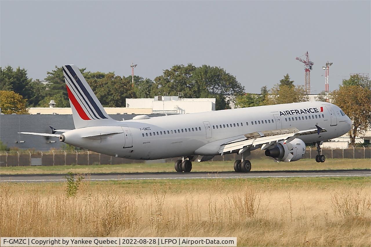 F-GMZC, 1995 Airbus A321-111 C/N 521, Airbus A321-111, Landing rwy 06, Paris-Orly airport (LFPO-ORY)
