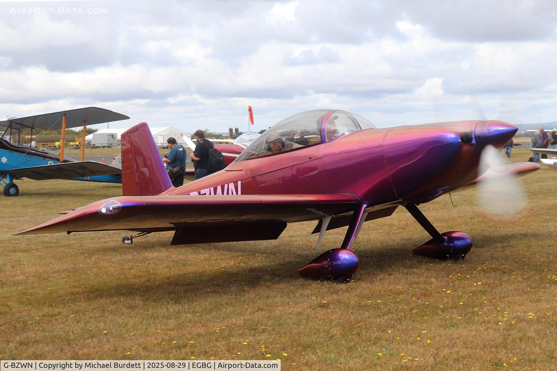G-BZWN, 2001 Vans RV-8 C/N PFA 303-13692, LAA