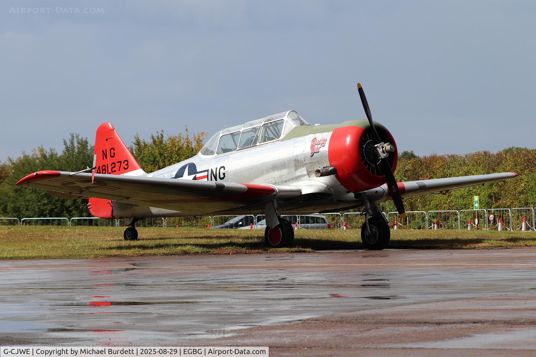 G-CJWE, 1952 Canadian Car & Foundry T-6 Harvard Mk.4 C/N CCF4-97, LAA