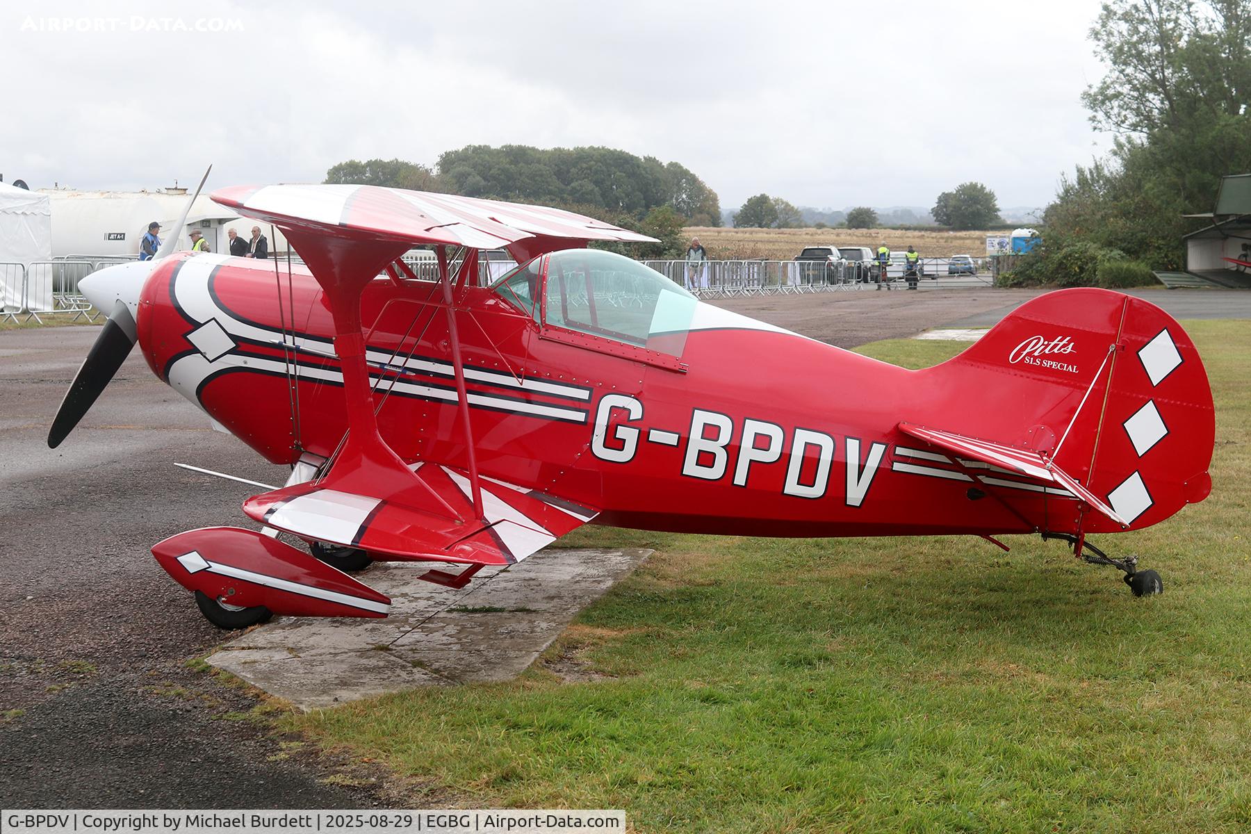 G-BPDV, 1970 Pitts S-1S Special C/N 27P, LAA
